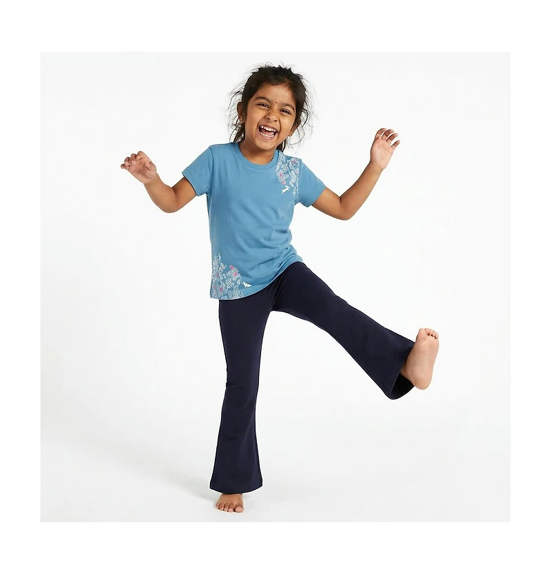 Mightly Boys and Girls Fair Trade Organic Cotton Graphic Short Sleeve T-Shirt