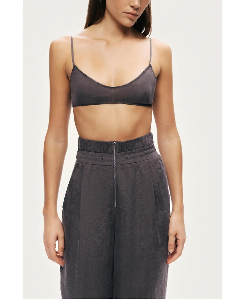 Nocturne Women's Relaxed Wide-Leg Pants