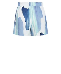 City Chic Women's Surface Level Print Short