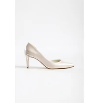 Forever & Always Shoes Women's Nikos Bridal Pointed Toe Pump