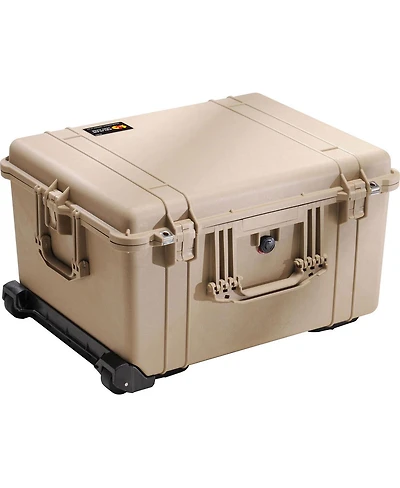 Pelican 1620 Watertight Hard Case with Cubed Foam Interior and Wheels