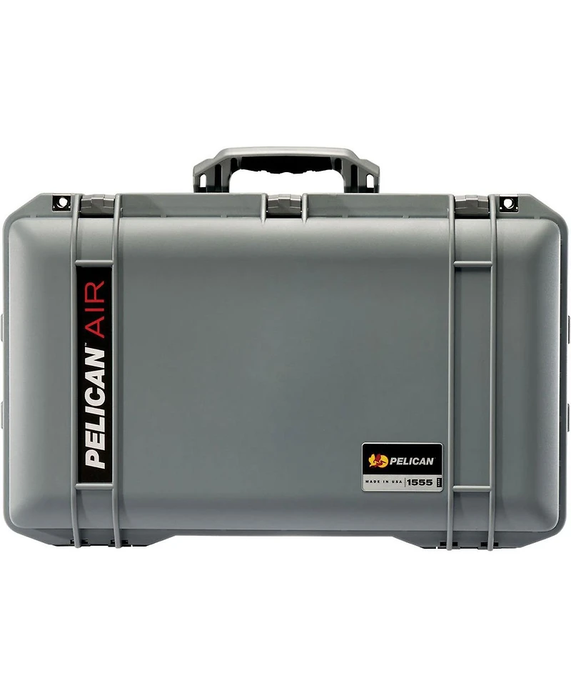 Pelican 1555 Air Carry-On Case, No Foam, Silver