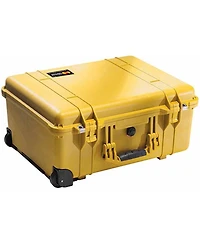 Pelican 1560 Watertight Hard Case with Cubed Foam Interior & Wheels