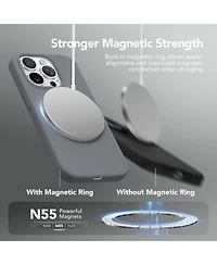 Gonez Magnetic for iPhone 13 Pro Max Case, Compatible with MagSafe, Silicone Shockproof Anti-Scratch Protective Phone Case
