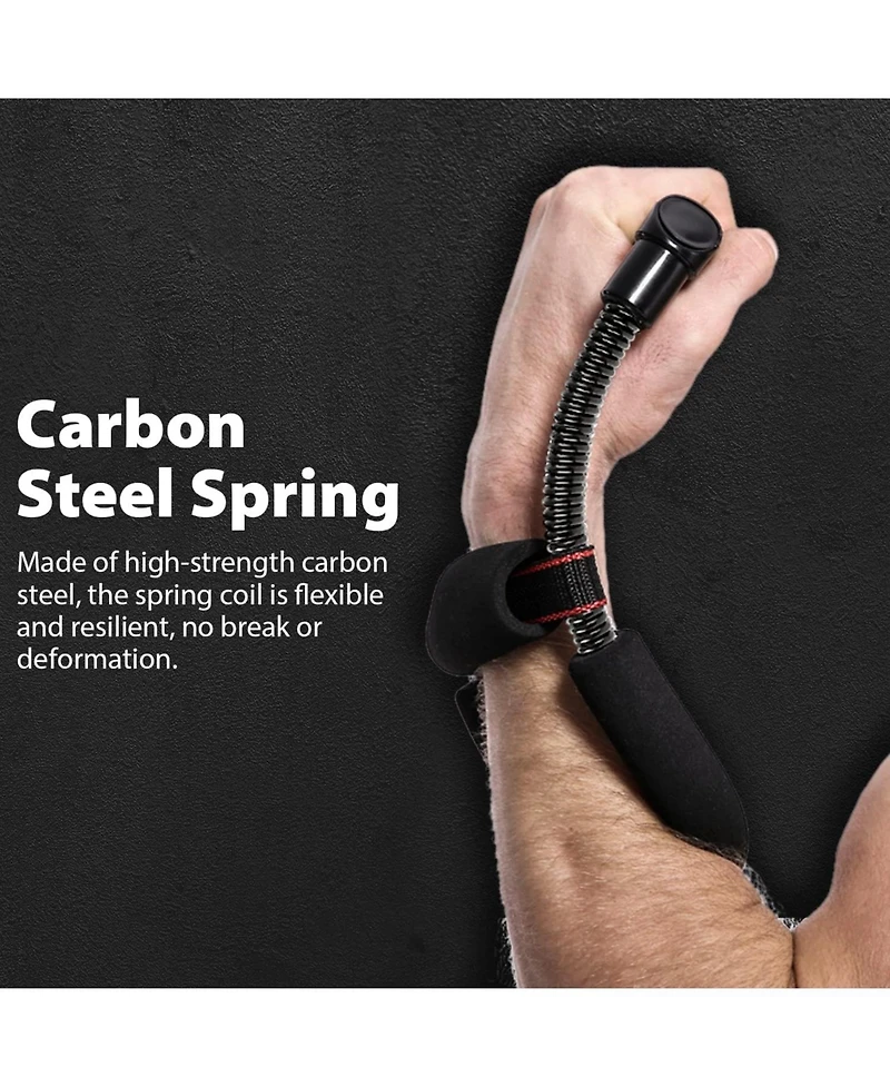 Sportneer Forearm Strengthener with Adjustable Tension Hand Developer Arm Grip Workout Strength Trainer for Home Gym Beginner