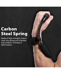 Sportneer Forearm Strengthener with Adjustable Tension Hand Developer Arm Grip Workout Strength Trainer for Home Gym Beginner