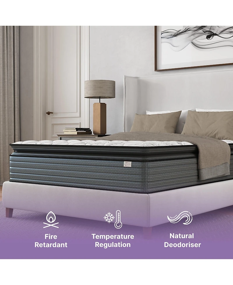 Clihome Isabella 14 Inch Hybrid Pillow Top Mattress