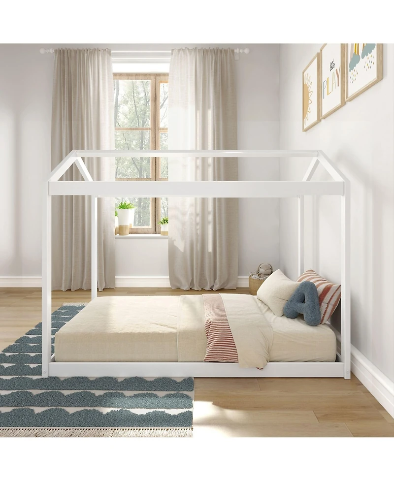 Max & Lily Twin Low House Bed Frame