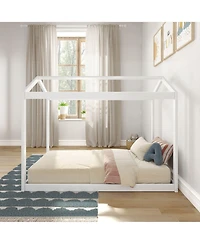 Max & Lily Twin Low House Bed Frame
