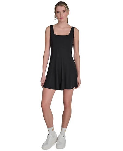 Dkny Sport Women's Balance Compression Skater Dress