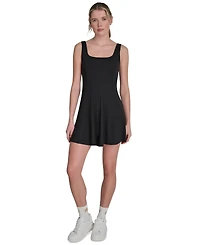 Dkny Sport Women's Balance Compression Skater Dress