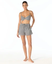 Michael Kors Women's V-Neck Underwire Bikini Top