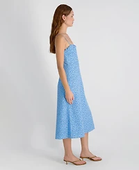 French Connection Women's Sleeveless Side Slit Midi Dress