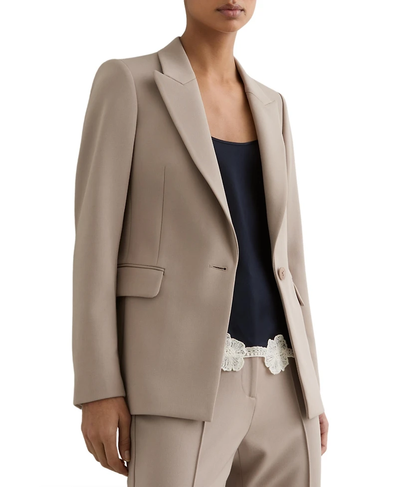 Reiss Women's Tailored Single Breasted Suit Blazer