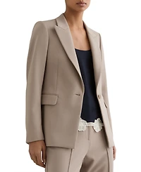 Reiss Women's Tailored Single Breasted Suit Blazer