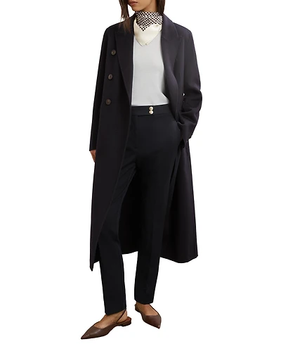 Reiss Women's Gabriel Tapered Button-Detail Pants