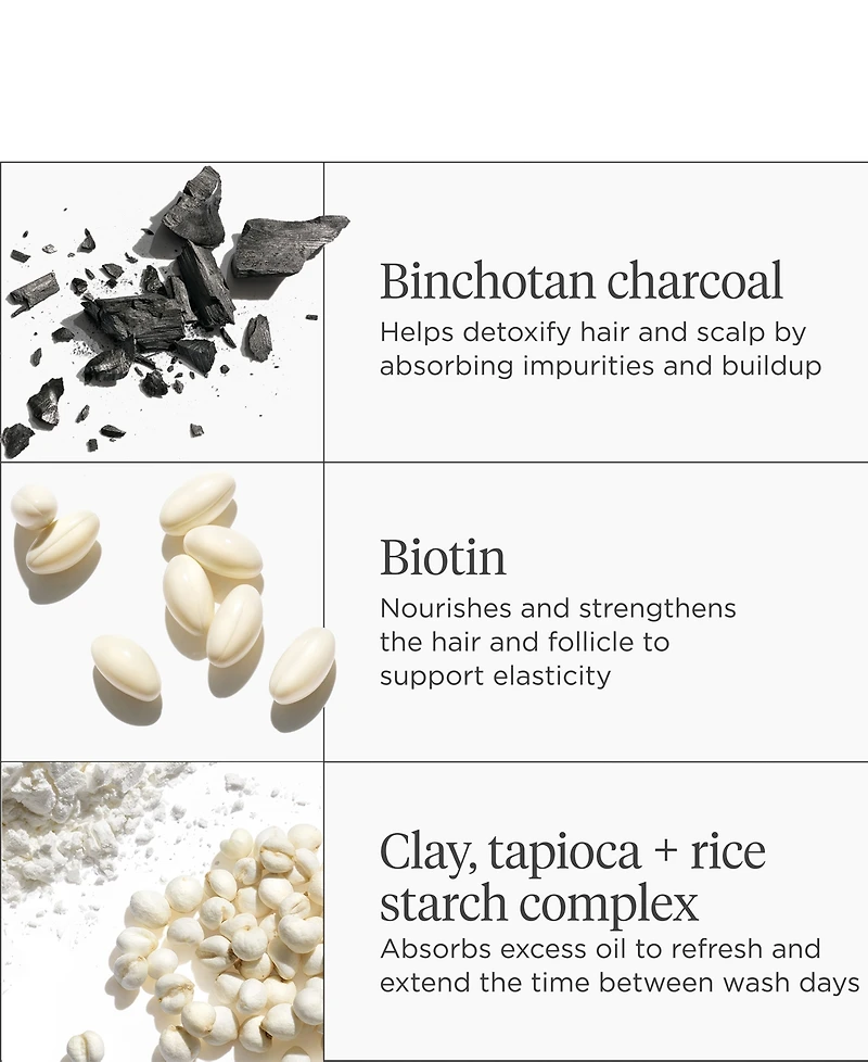 Briogeo Scalp Revival Charcoal + Biotin Dry Shampoo, 0.1 oz.