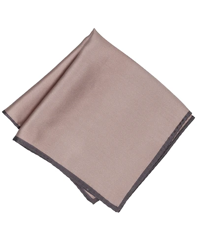 Alfani Men's Silk Solid Rolled Border Pocket Square, Macy's Exclusive