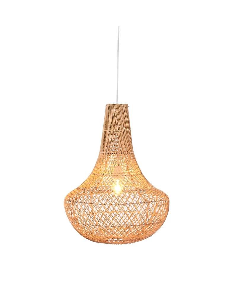 The Artisan and Company, Ibiza Rattan Pendant Ceiling Light
