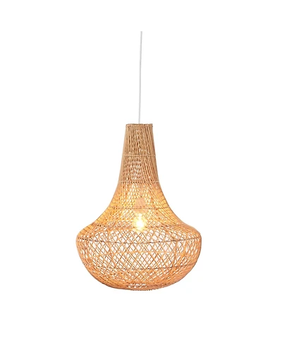 The Artisan and Company, Ibiza Rattan Pendant Ceiling Light