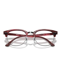 Ray-Ban Square Unisex Clubmaster Optics Eyeglasses, RB5154