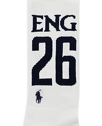 Polo Ralph Lauren Men's Embroidered Country England Crew Socks