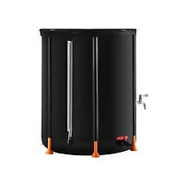 Sugift 100 Gallon Collapsible Rain Barrel Portable Pvc Water Tank