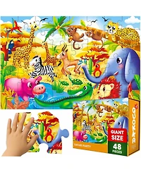 Quokka 2x3 Ft Giant Floor Puzzles for Kids Ages 4-6