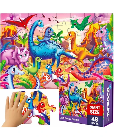 Quokka 2x3 Ft Giant Floor Puzzles for Kids Ages 4-6