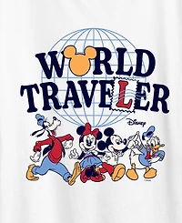 Hybrid Apparel Plus Disney World Traveler Short-Sleeve Graphic T-Shirt