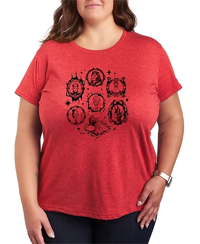 Hybrid Apparel Plus Disney Villains Frames Short-Sleeve Graphic T-Shirt