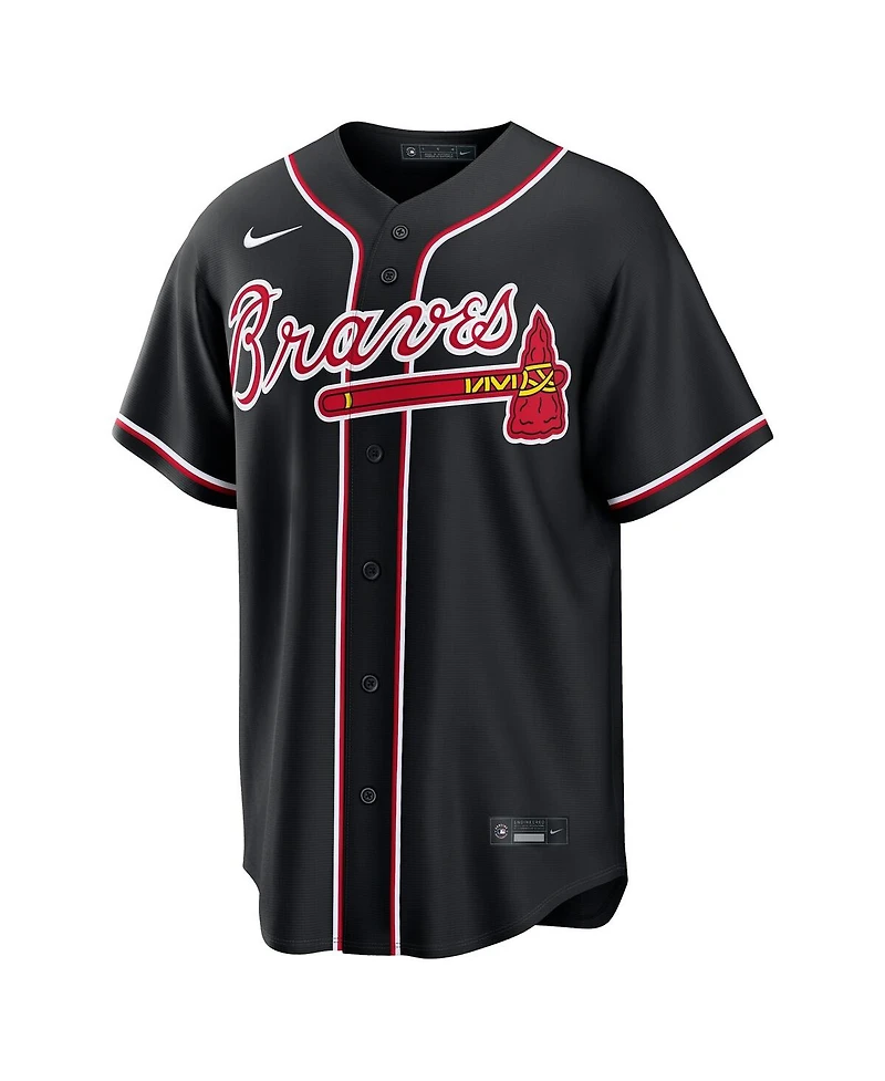 Nike Men's Black Atlanta Braves 2026 Replica Fashion Jersey