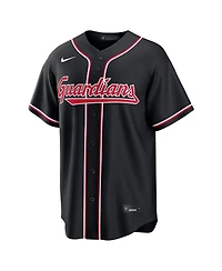 Nike Men's Jose Ramirez Black Cleveland Guardians 2026 Replica Fashion Jersey