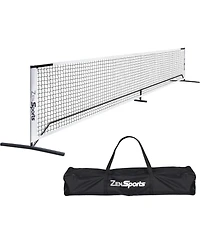 Zeny Portable Pickleball Net Set System with Metal Frame and 22FT Regulation Size Pickball Net with Carry Bag