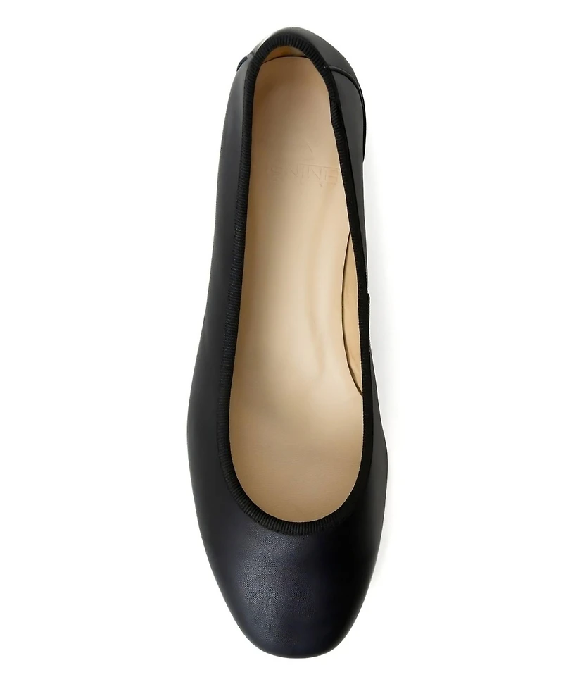 Menina Step Women's Isa Leather Ballet Flat