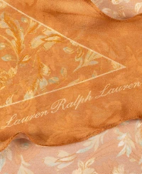 Lauren Ralph Lauren Floral Large Diamond Scarf