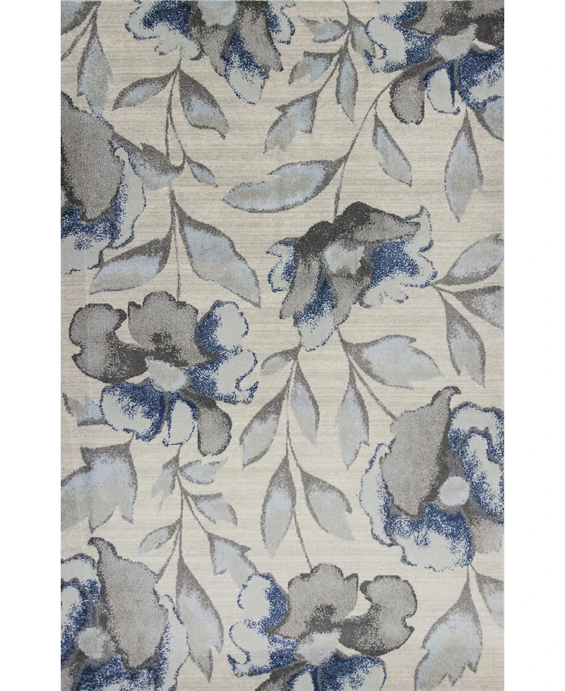 Kas Stella Amira 6261 Gray/Blue 5'3" x 7'7" Area Rug