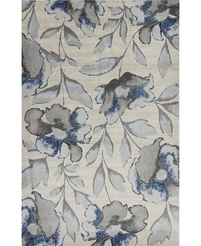 Kas Stella Amira 6261 Gray/Blue 5'3" x 7'7" Area Rug