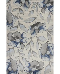 Kas Stella Amira 6261 Gray/Blue 5'3" x 7'7" Area Rug
