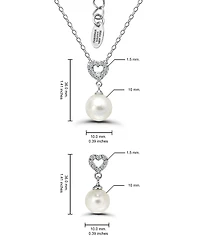 Christian Siriano New York 2-Pc. Silver-Plated Open Heart Post Drop Earrings and Heart Slide Necklace Set