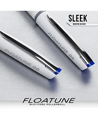 Pentel Floatune Rollerball Pens, 0.8mm, Capped Ink 8-Packs