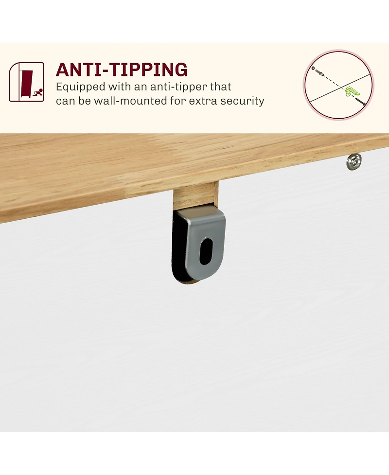 Homcom Buffet Cabinet, Bar Cabinet with 3 Drawers