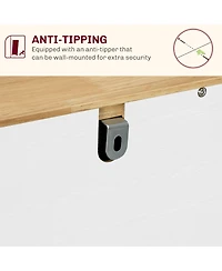 Homcom Buffet Cabinet, Bar Cabinet with 3 Drawers