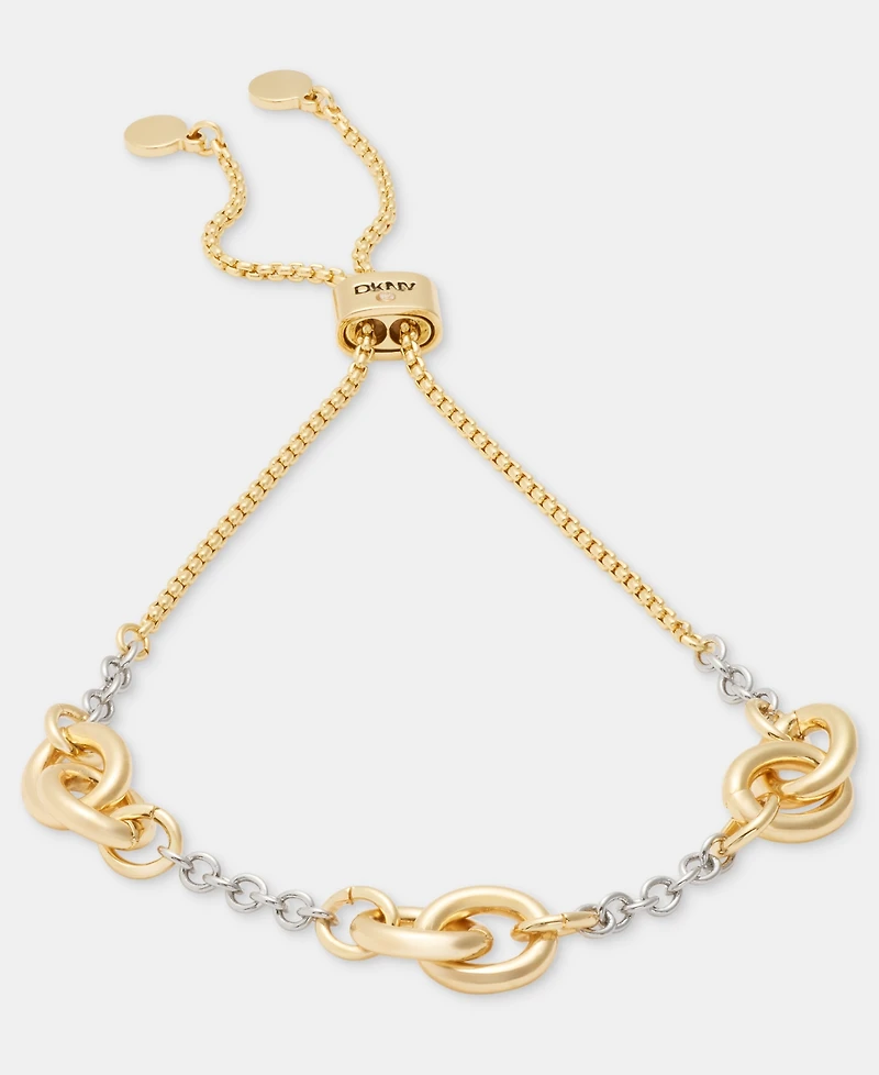 Dkny Stationed Link Slider Bracelet