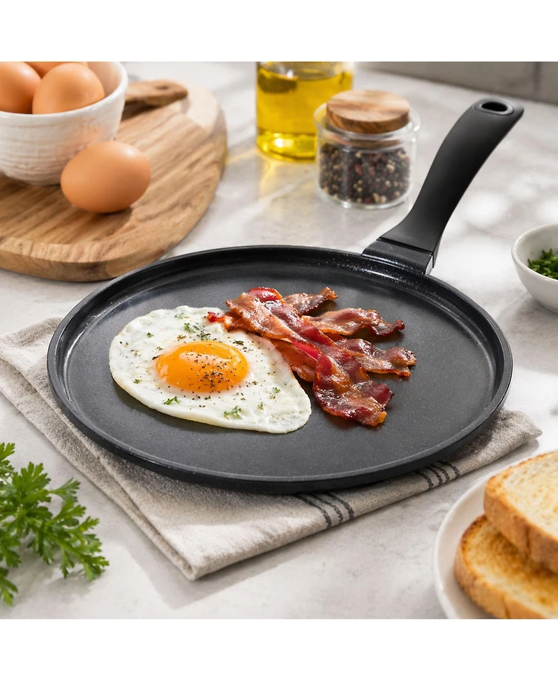 Alva Energy 11" Ceramic Nonstick Griddle Pan - Restaurant-Quality Results, Zero Chemicals
