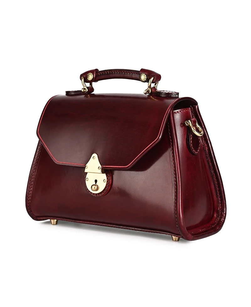 Old Trend Laurel Small Leather Satchel Handbag