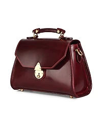 Old Trend Laurel Small Leather Satchel Handbag