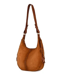 Old Trend Hydrangea Large Vintage Ombre Shoulder Handbag