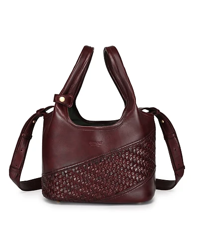 Old Trend Lily Small Handwoven Tote Handbag