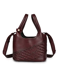 Old Trend Lily Small Handwoven Tote Handbag
